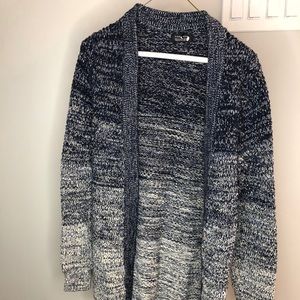 Zara Navy Heather Cardigan